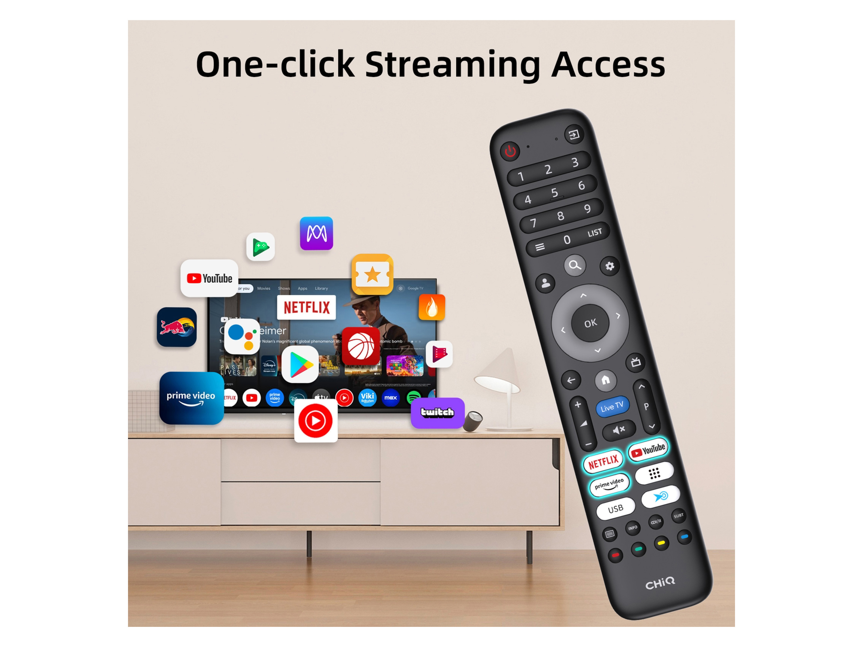 Thumbnail - Chiq  Smart TV »L32FM10V«, 32 Zoll (80 cm)