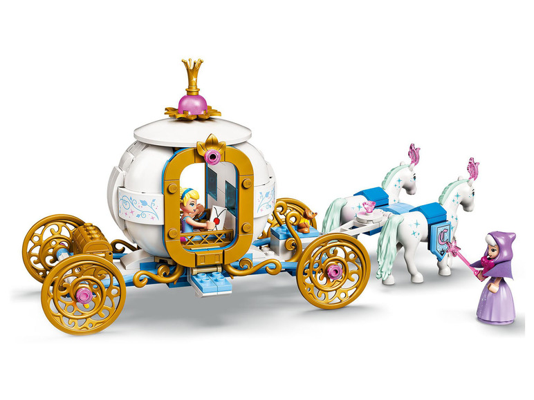 Gehe zu Vollbildansicht: LEGO® Disney Princess™ 43192 »Cinderellas königliche Kutsche« - Bild 3