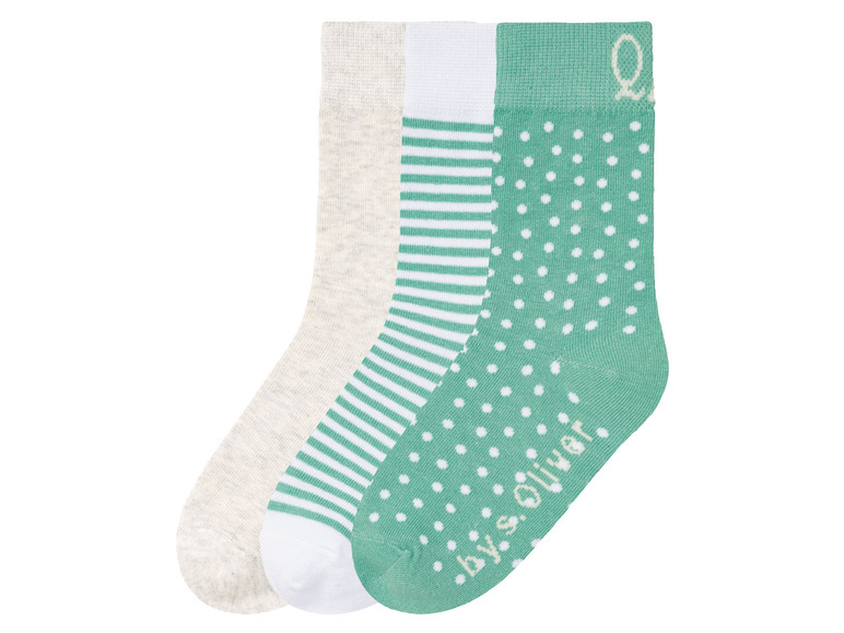 Gehe zu Vollbildansicht: QS by s.Oliver Kinder Socken, 3 Paar, mit Baumwolle - Bild 9