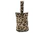 Flaschentasche mit Leopardenmuster und Griff