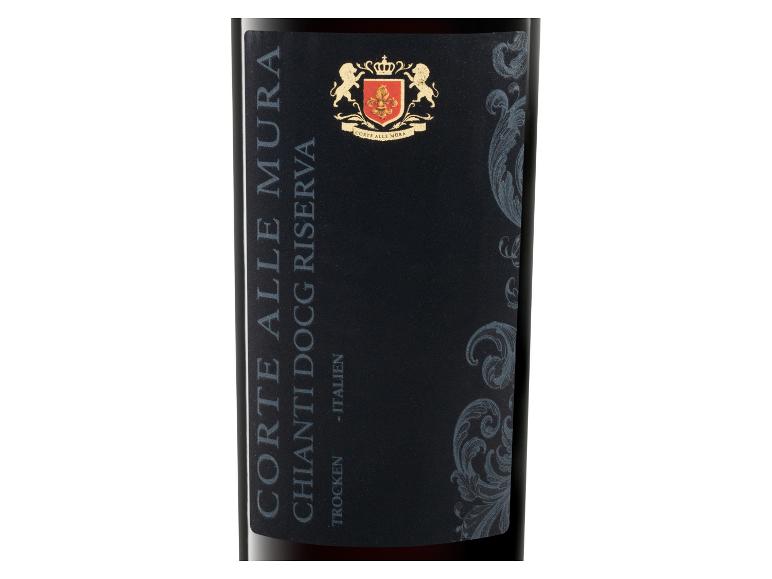Flasche Rotwein Corte Alle Mura Chianti DOCG Riserva
