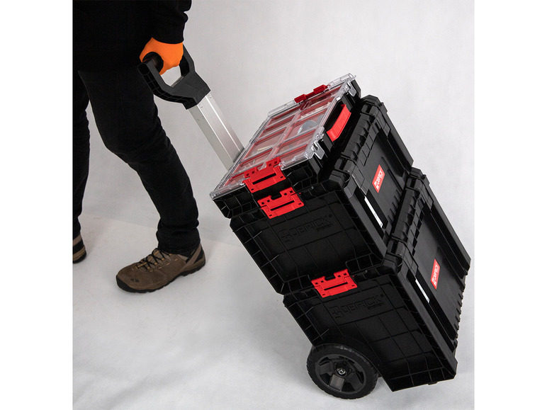 Gehe zu Vollbildansicht: Qbrick System Werkzeugwagen-Set »PRO Organizer 100 + RRO Toolbox + PRO Cart« - Bild 8