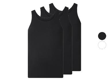 ESMARA MEN Herren Feinripp-Achselhemden, 3 Stück