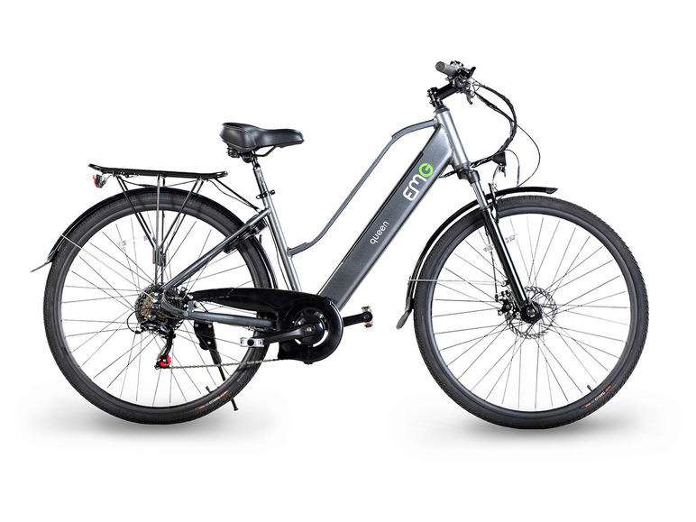 Gehe zu Vollbildansicht: Electric Moving Green E-Bike Cityrad »Queen«, 26 Zoll - Bild 2