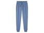 Blaue Jogginghose mit Kordelzug.