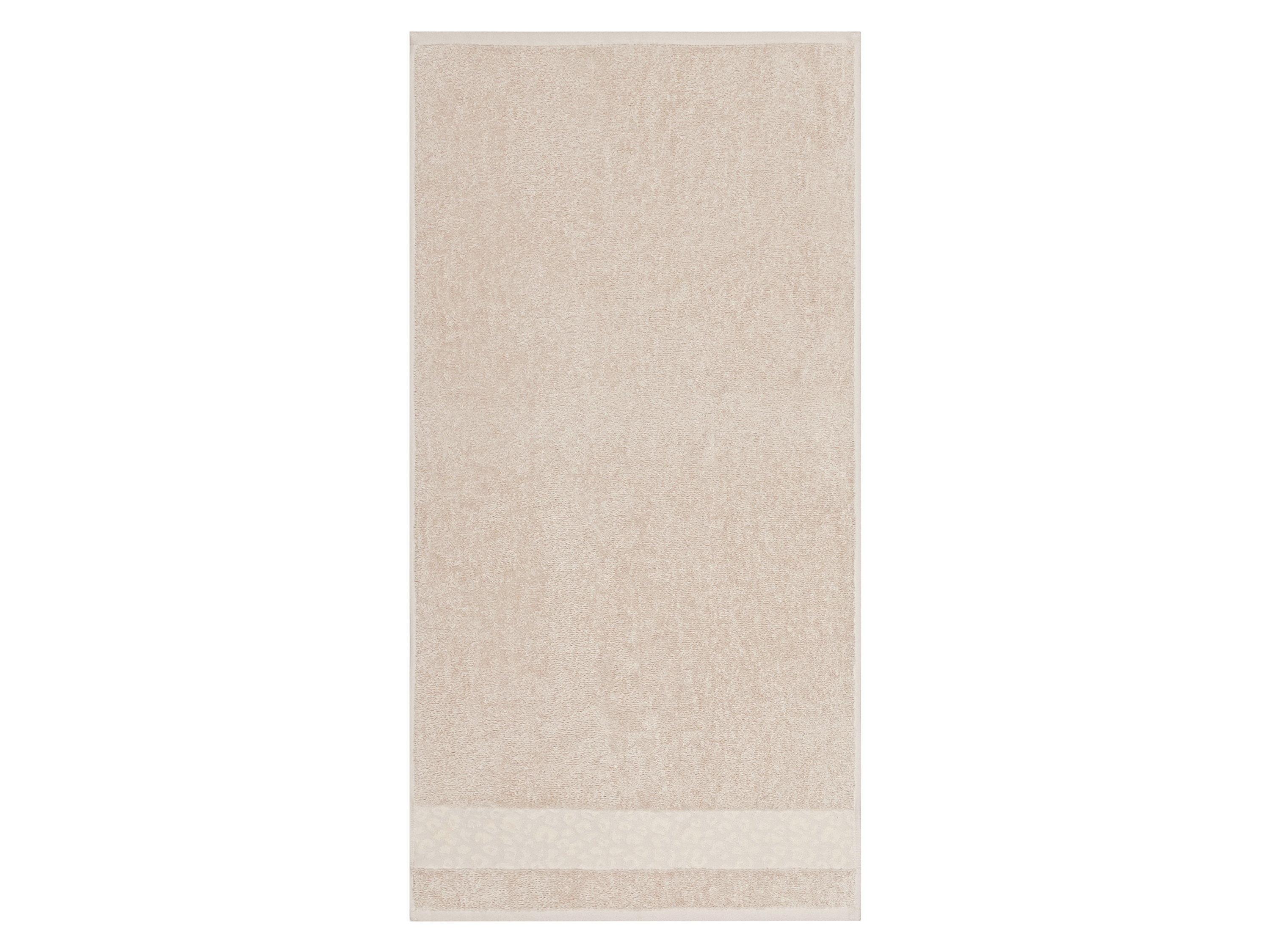 LIVARNO® Duschtuch Fashion, 70x140cm (grau/gemustert beige) – Bild 2 von 2