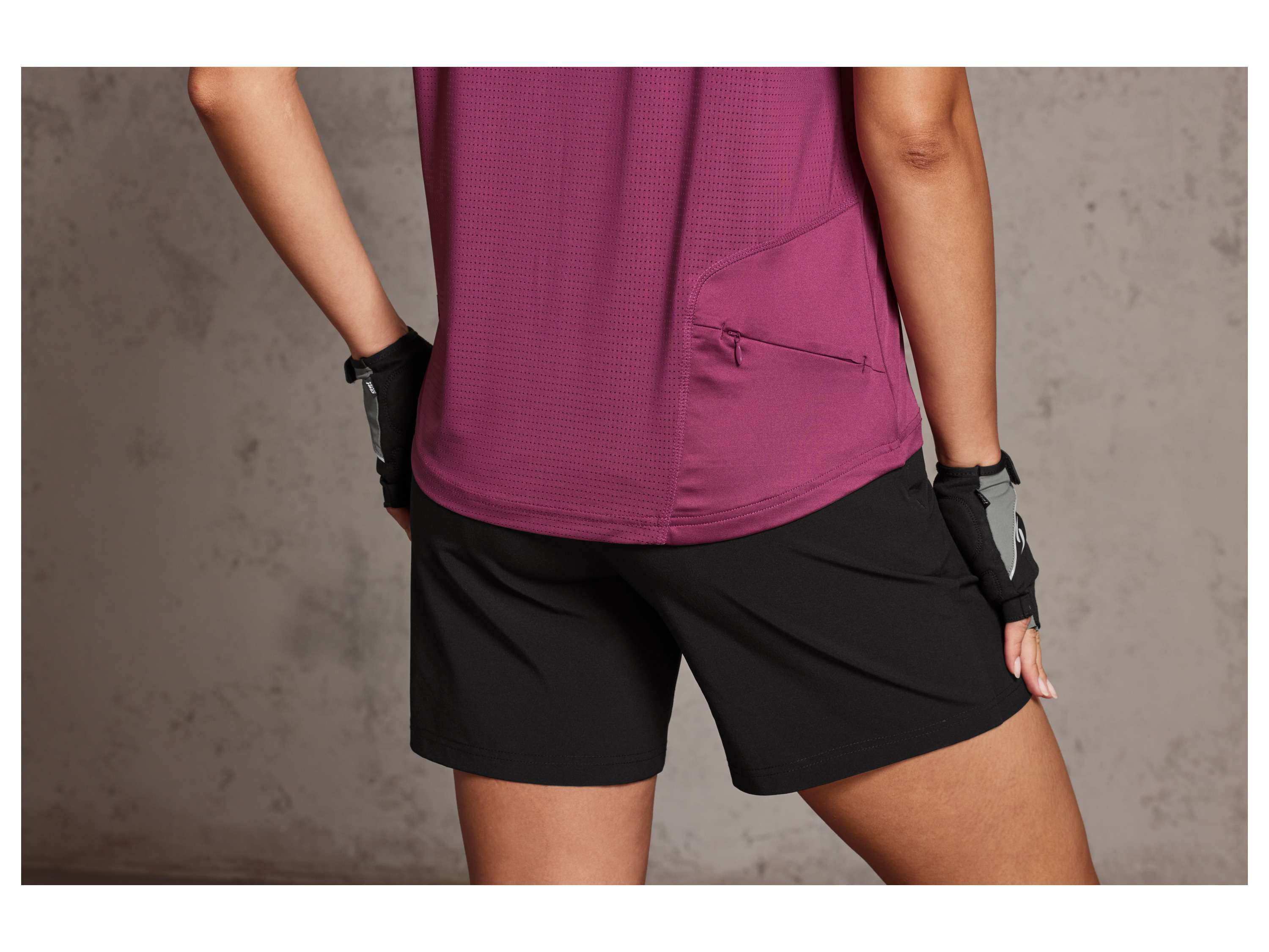 Thumbnail - CRIVIT Damen Funktionsshirt (Violett, XS(32/34))