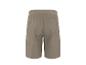 Khakifarbene Sweatshorts mit Gesäßtasche