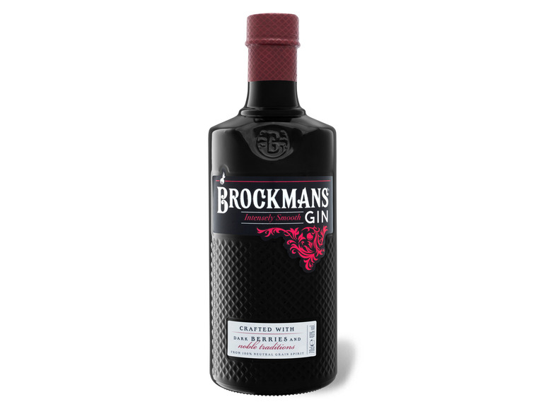 Gehe zu Vollbildansicht: Brockman's Intensely Smooth Premium Gin 40% Vol - Bild 1