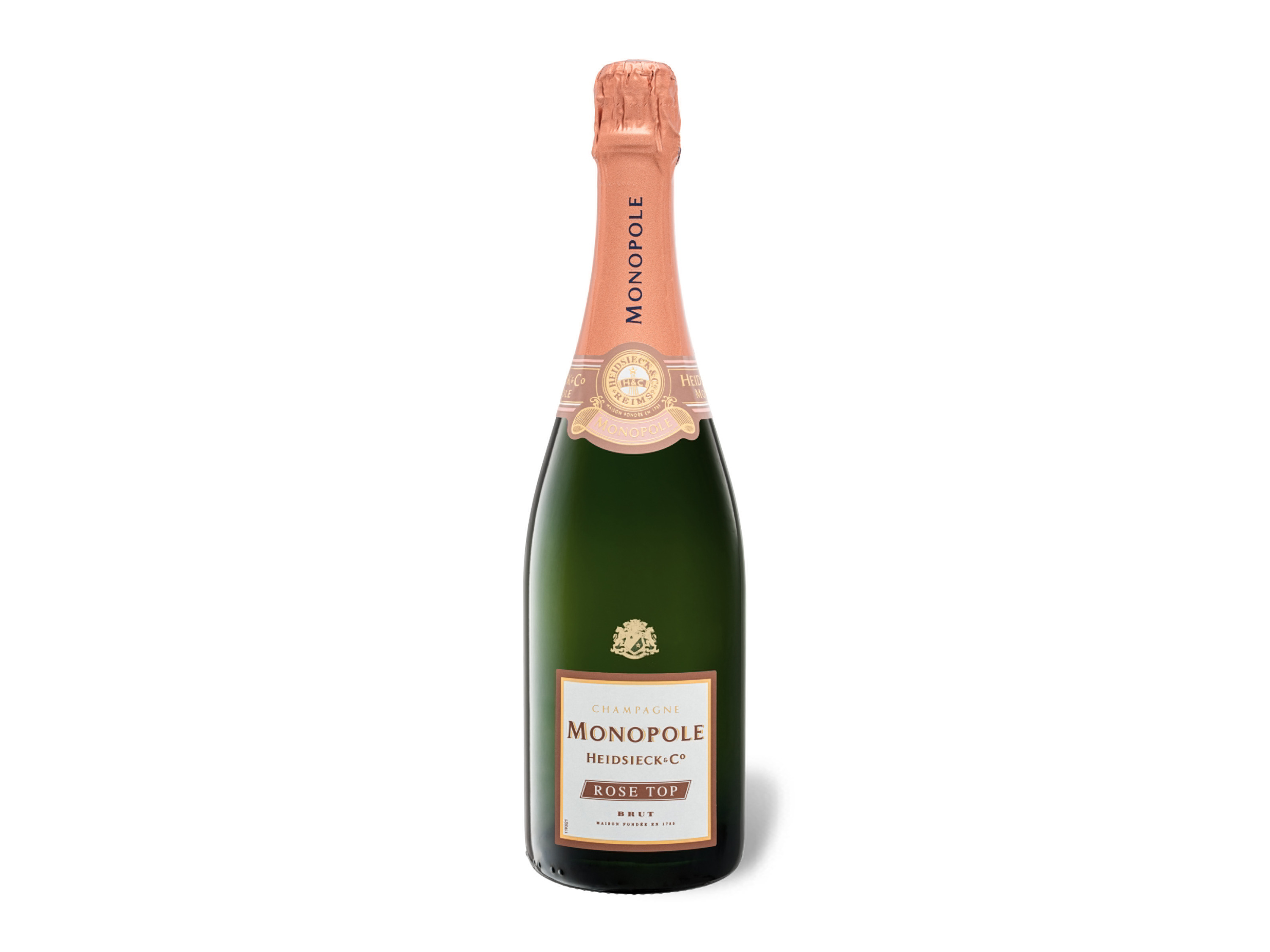 HEIDSIECK & CO Monopole Rose Top brut, Champagner""