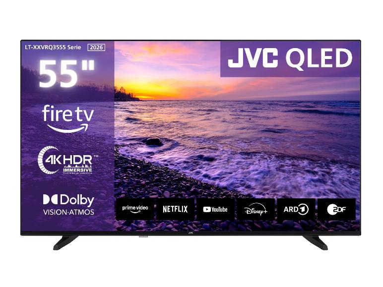 JVC QLED 55 Zoll 4K HDR Fire TV mit Dolby Vision Atmos und Apps