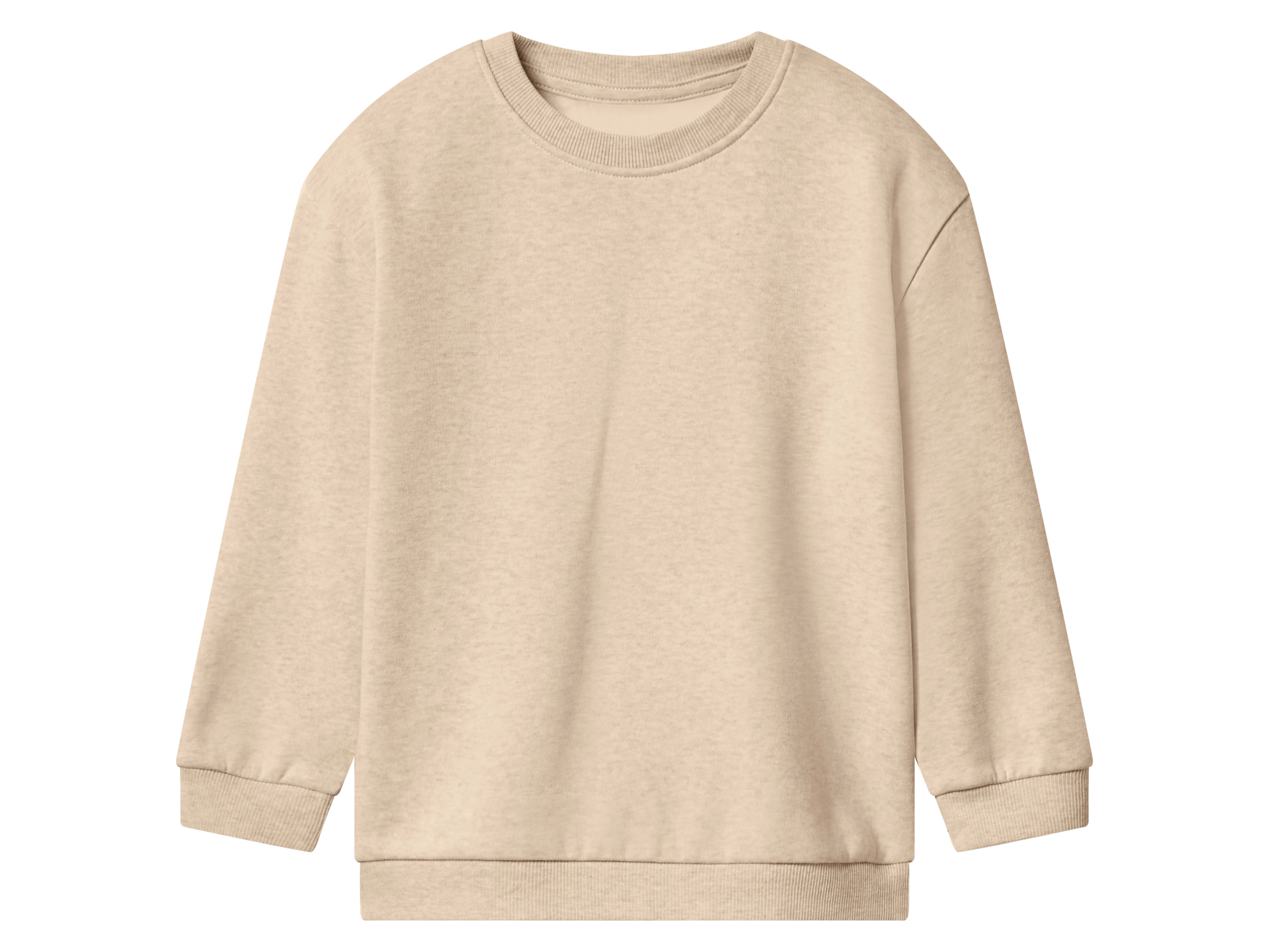 LUPILU® Kleinkinder Mädchen/Jungen Sweatpullover (Beige, 122/128)