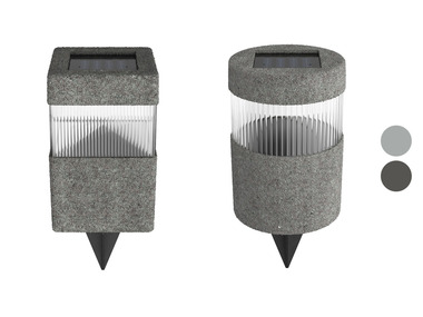 LIVARNO home LED Solar Bodenleuchte, manuell abschaltbar