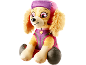 Plüschhund in rosa-lila Outfit