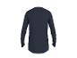 Dunkelblaues Langarmshirt, Rückansicht