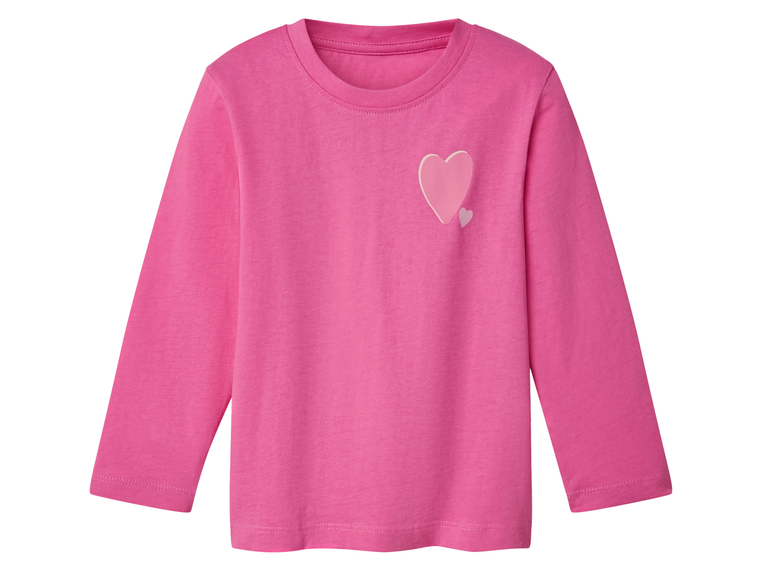Thumbnail - lupilu® Kleinkinder Mädchen Jungen Langarmshirt (Rosa, 98/104)
