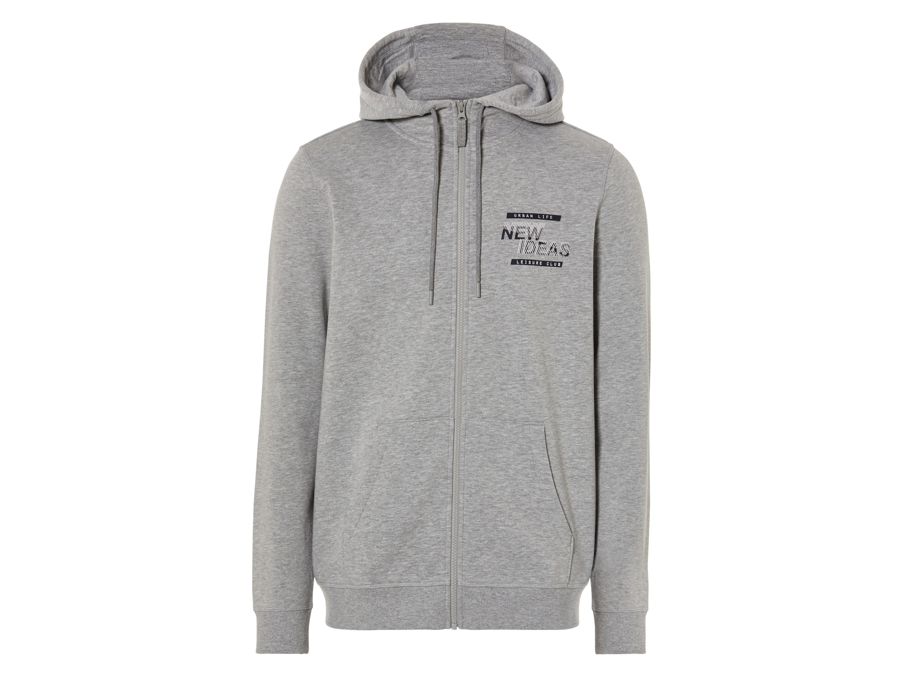 LIVERGY® Herren Sweatjacke (Grau, XL(56/58))““ | Bündchen an Ärmel- und Saumabschluss Kragenform: – Kapuze: ja Material: Baumwolle, 40 % Polyester Pflegehinweis: waschen bei max. 40°C nicht bleichen schonende Trocknung im Wäschetrockner bei max. 60°C bügeln bis 150 °C Stufe 2. Dampfbügeleisen kann verwendet werden nicht trockenreinigen Größe: S 44/46 – XL 56/58 Meine Lidl-Größe – so einfach gehts Deine Größe findest du in der Lidl-Größentabelle . Oeko-Tex® Made IN Green Labelnummer: M27M5H475 Hohenstein Htti Das unabhängige Label Oeko-Tex® Made IN Green ermöglicht ein über die Lieferkette nachverfolgbares Produktlabel für alle Arten von Textilien. Es gibt dir die Gewissheit, dass das Textilprodukt unter folgenden Aspekten produziert wurde: Produkt- und Verbrauchersicherheit durch Prüfung auf Schadstoffe Umweltverantwortung bei Prozessen und Beschaffung durch Optimierung des Chemikalienmanagements und der Abwasserqualität Soziale Verantwortung durch faire Löhne