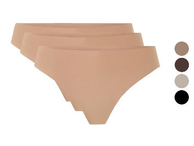 ESMARA® Damen Lasercut-Strings, 3 Stück