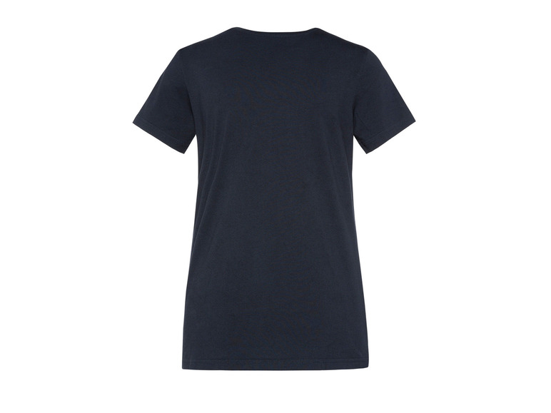 Gehe zu Vollbildansicht: Soccx Damen T-Shirt mit Glitterdruck - Bild 3
