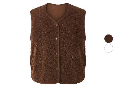 ESMARA® Damen Weste in Felloptik