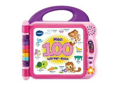 vtech Mein 100-Wörter-Buch pink