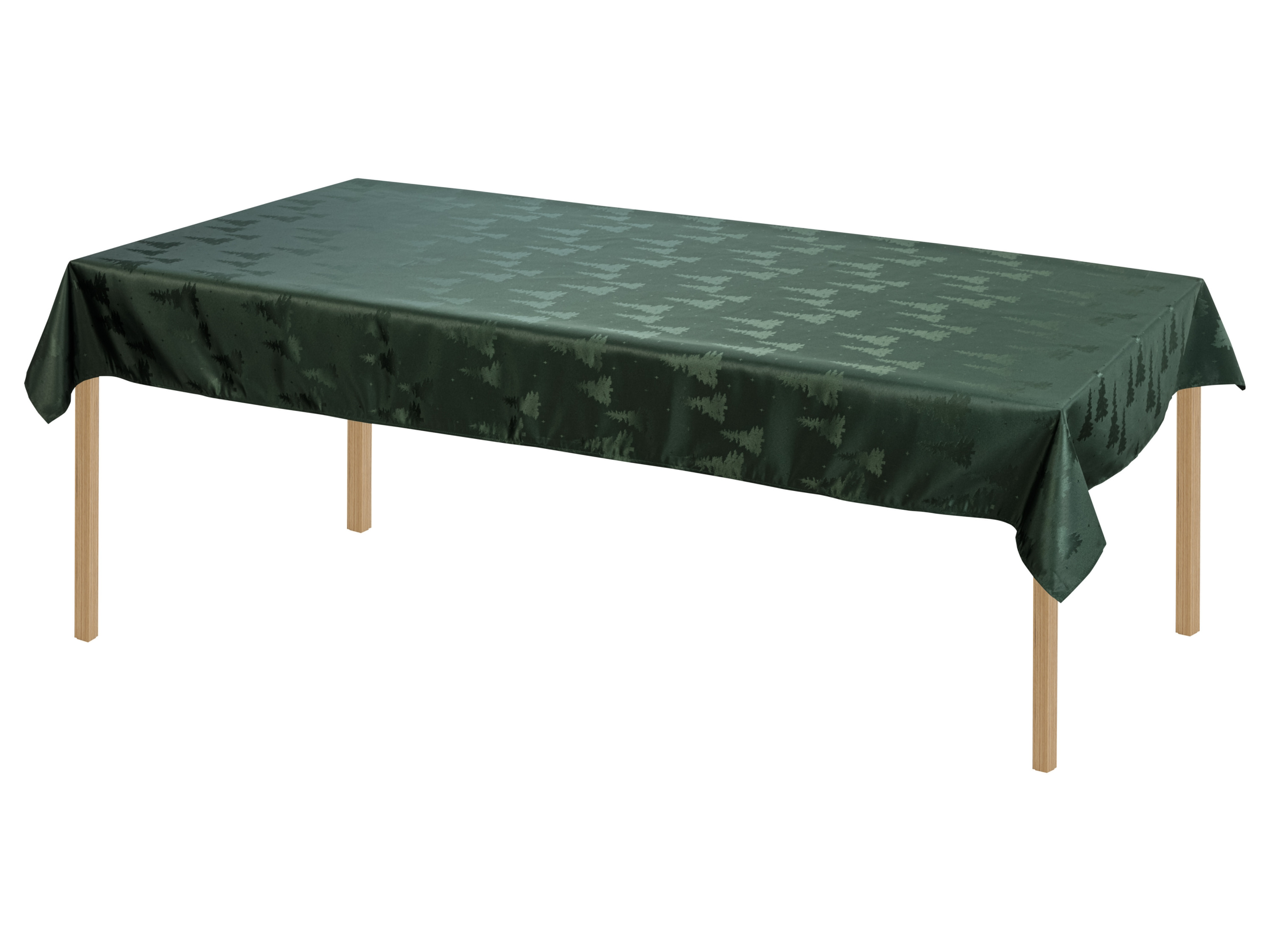 Thumbnail - LIVARNO home Tischdecke Weihnachten 140x240cm (Grün)