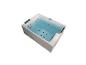 HOME DELUXE Outdoor-Whirlpool Nimbus Deluxe mit hellgrauer Verkleidung