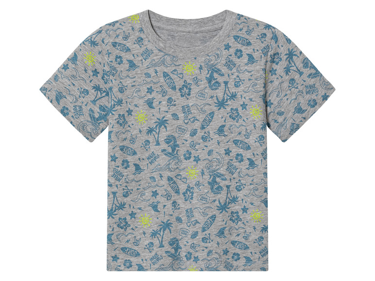 Gehe zu Vollbildansicht: lupilu® Kleinkind T-Shirt mit Rundhalsausschnitt - Bild 2