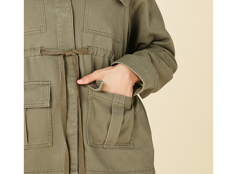 Gehe zu Vollbildansicht: esmara® Damen Jacke, aus reiner Baumwolle - Bild 10