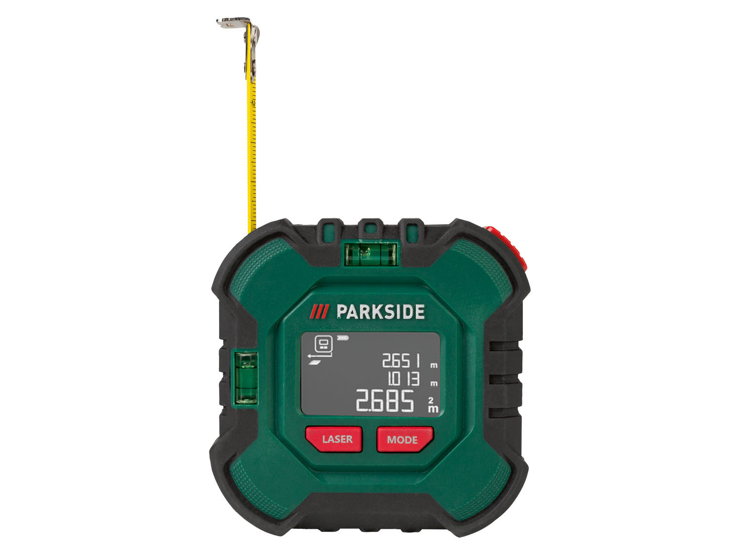 »PLMB 3 m, mit 4 V B1«, PARKSIDE® Lase… 4 Akku-Massband