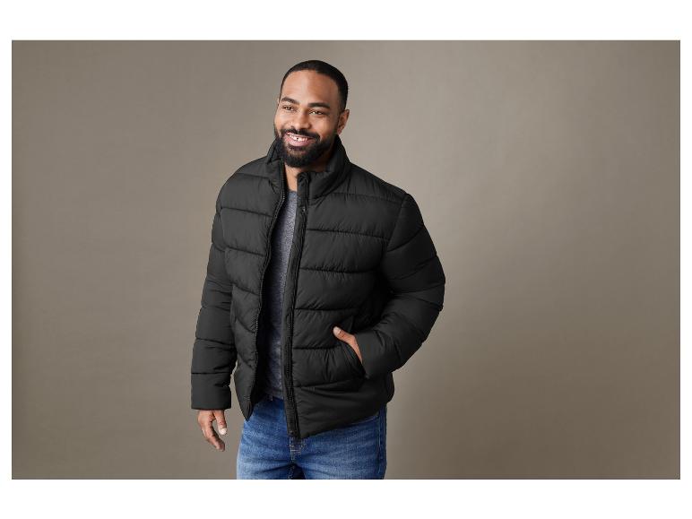 Herren Thermo-Steppjacke, aus recyceltem Material