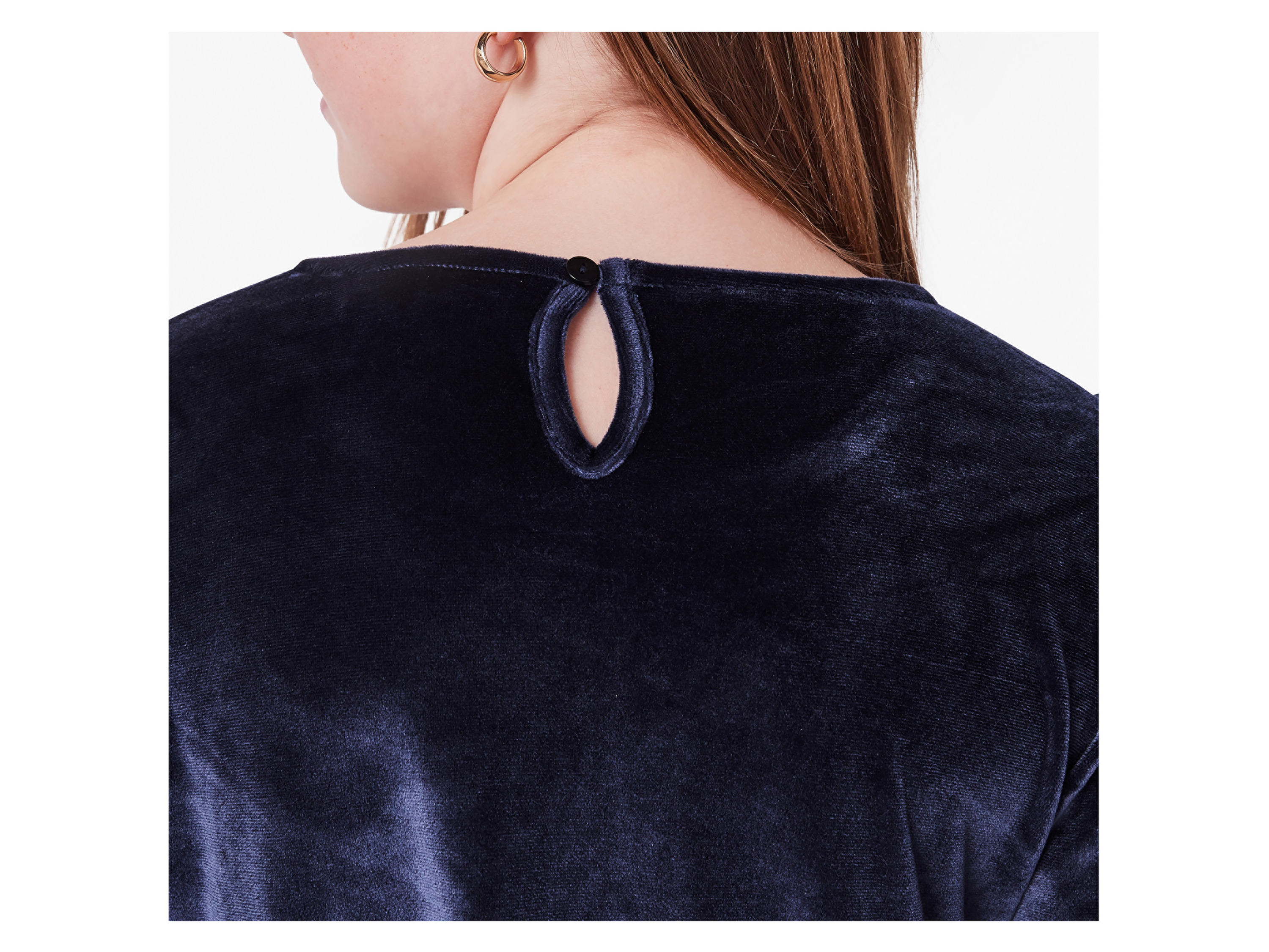 Thumbnail - esmara® Kinder Velourskleid (Navy, 158/164)