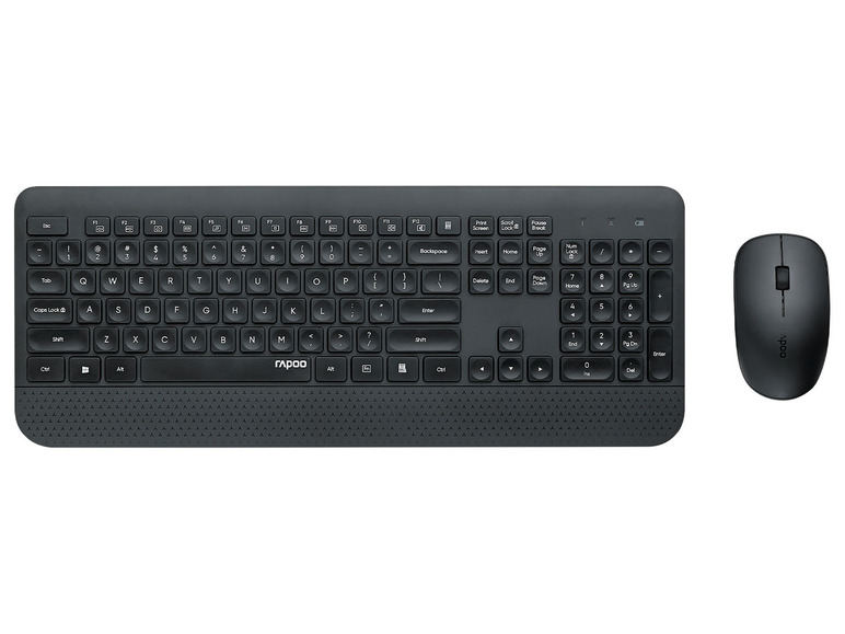 Gehe zu Vollbildansicht: Rapoo Wireless Mouse und Keyboard Combo »X3500«, DE-Layout QWERTZ mit Nano USB-Empfänger - Bild 1