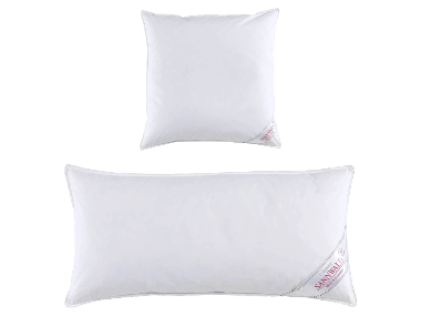 Sannwald 3-Kammer-Kopfkissen mit Federn und Daunen