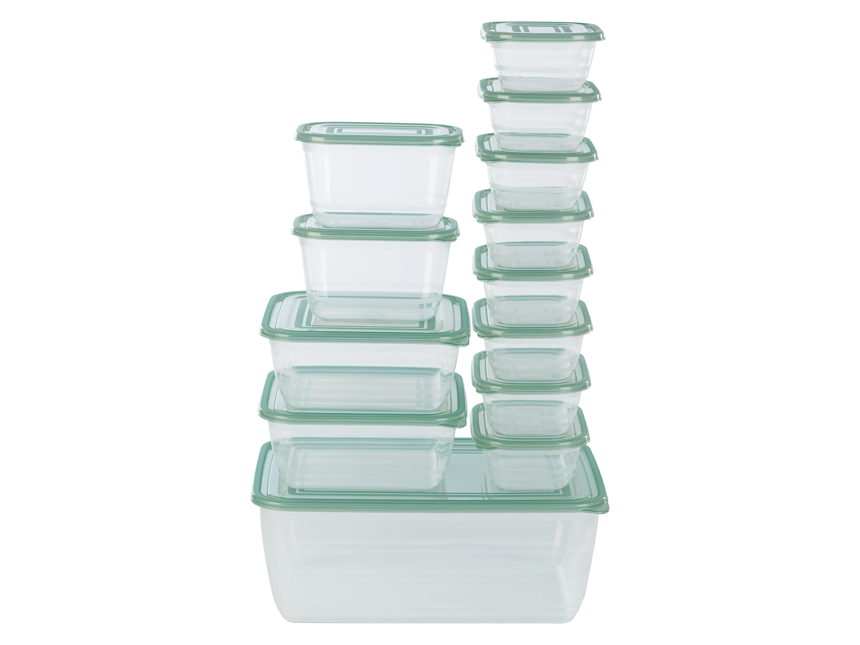 Thumbnail - LIVARNO home Frischhalteboxen 13tlg. PP (Mint)