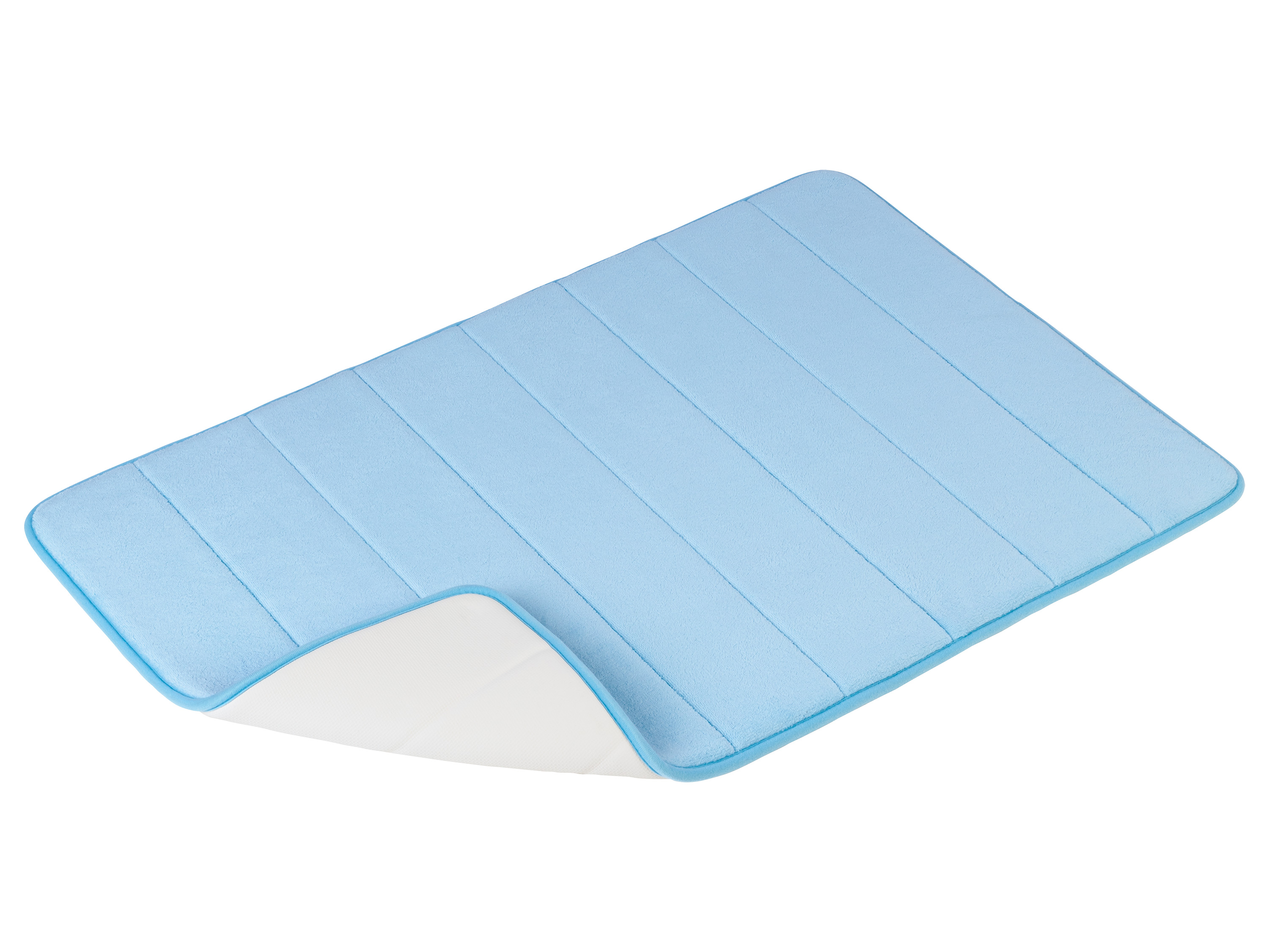 Thumbnail - LIVARNO home Badematte Memory Foam 60x90cm (Blau)