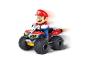 CARRERA Mario Kart Spielzeug-Quad mit Mario-Spielfigur in schneller Fahrt