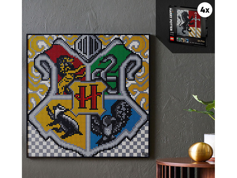 Gehe zu Vollbildansicht: LEGO® ART 31201 »Harry Potter™ Hogwarts™ Wappen« - Bild 7