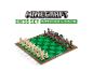 The Noble Collection Minecraft-Schachspiel mit Helden gegen feindliche Kreaturen.