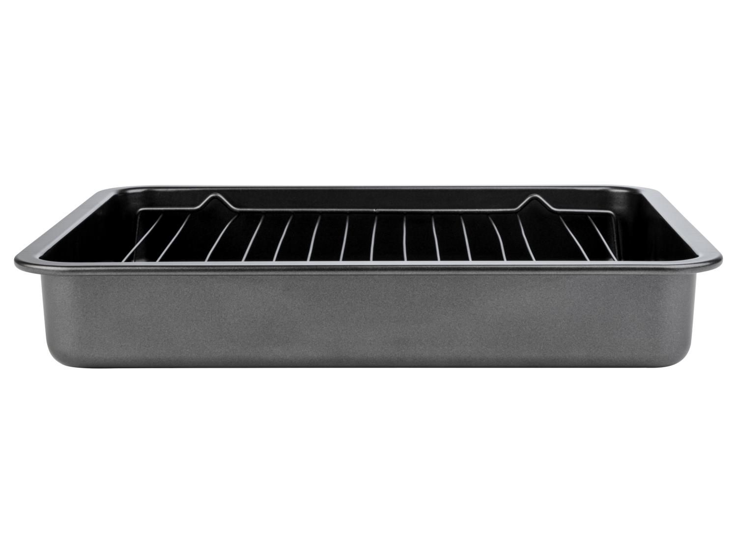 Home Maitre Bratform 28x22cm - Antihaftbeschichtete Backform Rechteckig Anthrazit | Spülmaschinenfest