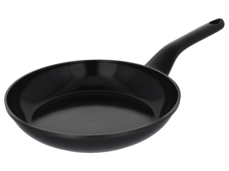 Schwarze Antihaft-Bratpfanne mit Griff