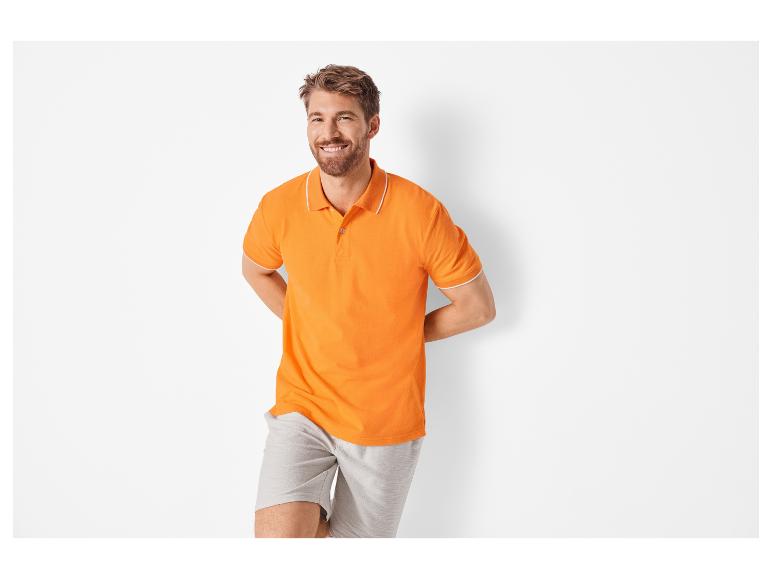 Herren Poloshirt, Pikee-Qualität