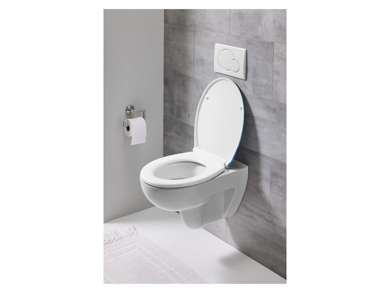 Gehe zu Vollbildansicht: LIVARNO home Duroplast-WC-Sitz, mit Absenkautomatik - Bild 3