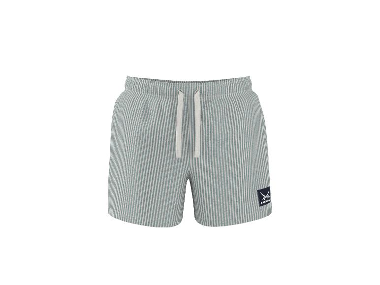 Herren Seersucker-Badeshorts