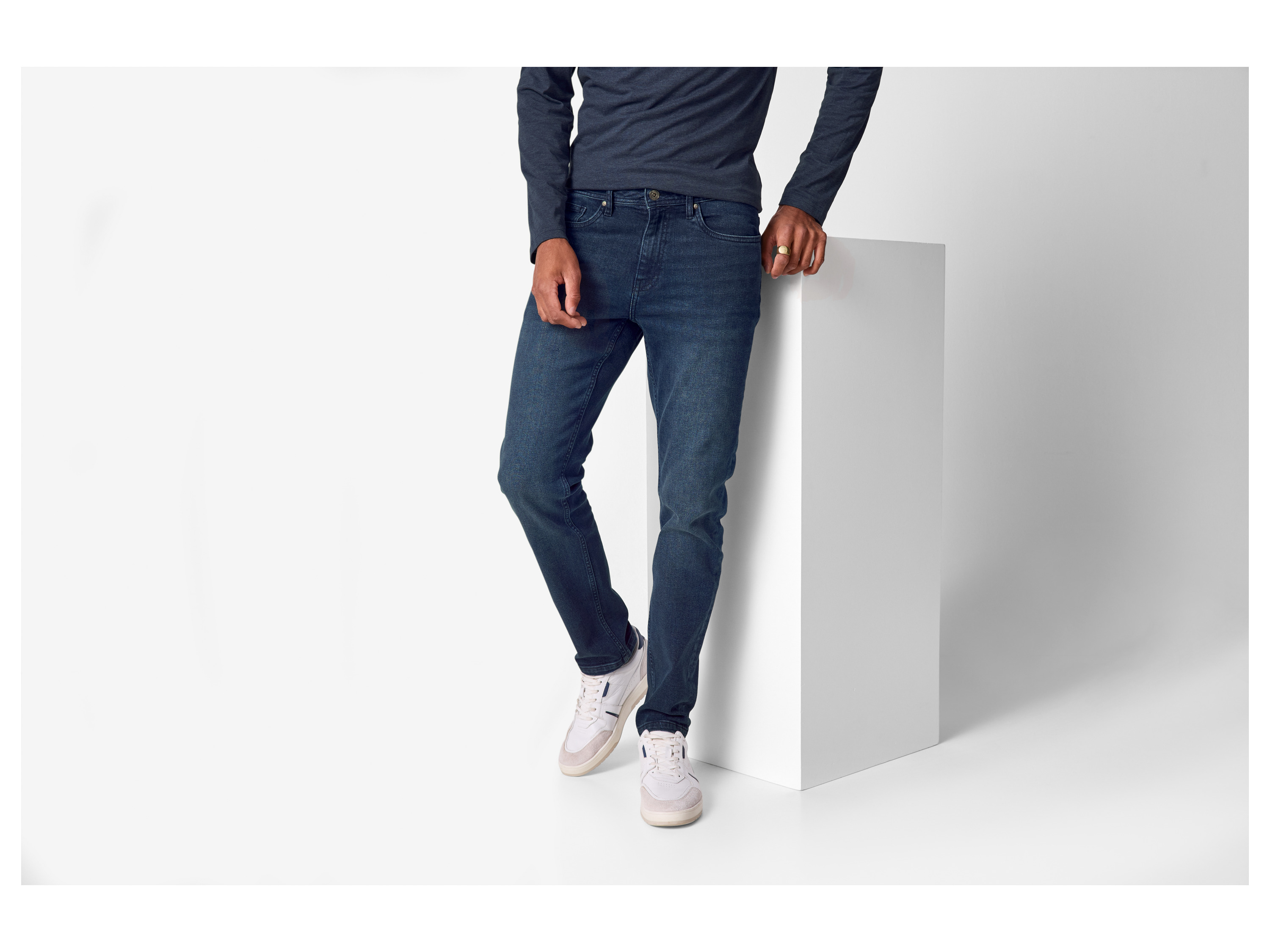 ESMARA MEN Herren Jeans Slim fit (Blau, 50 (34/32)) – Bild 2 von 4