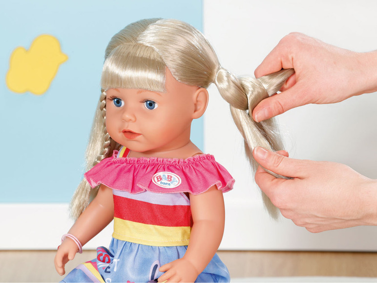 Gehe zu Vollbildansicht: Baby Born Spielpuppe »Sister«, 43 cm, mit Haaraccessoires - Bild 7