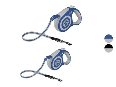 zoofari® Ausziehleine, 5 m, mit Rückzugmechanismus
