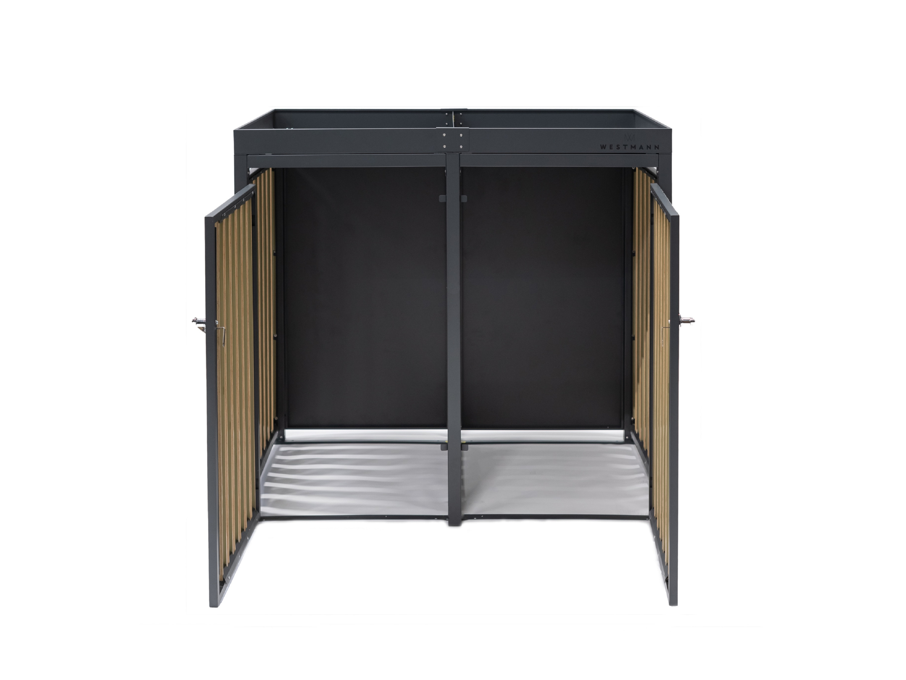 Thumbnail - Westmann Mülltonnenbox »Planta« (2 x 240 L)