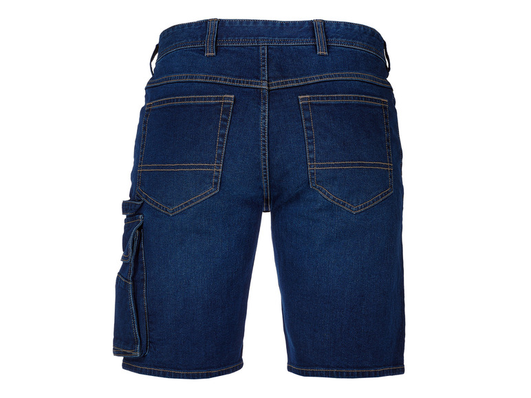Gehe zu Vollbildansicht: PARKSIDE® Herren Jeans-Arbeitsshorts, im 5-Pocket-Style - Bild 3