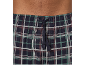Plaid-Pyjamahose mit Kordelzug und elastischem Bund